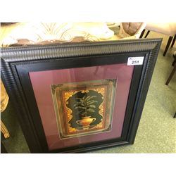 LARGE FRAMED ART - PLANT