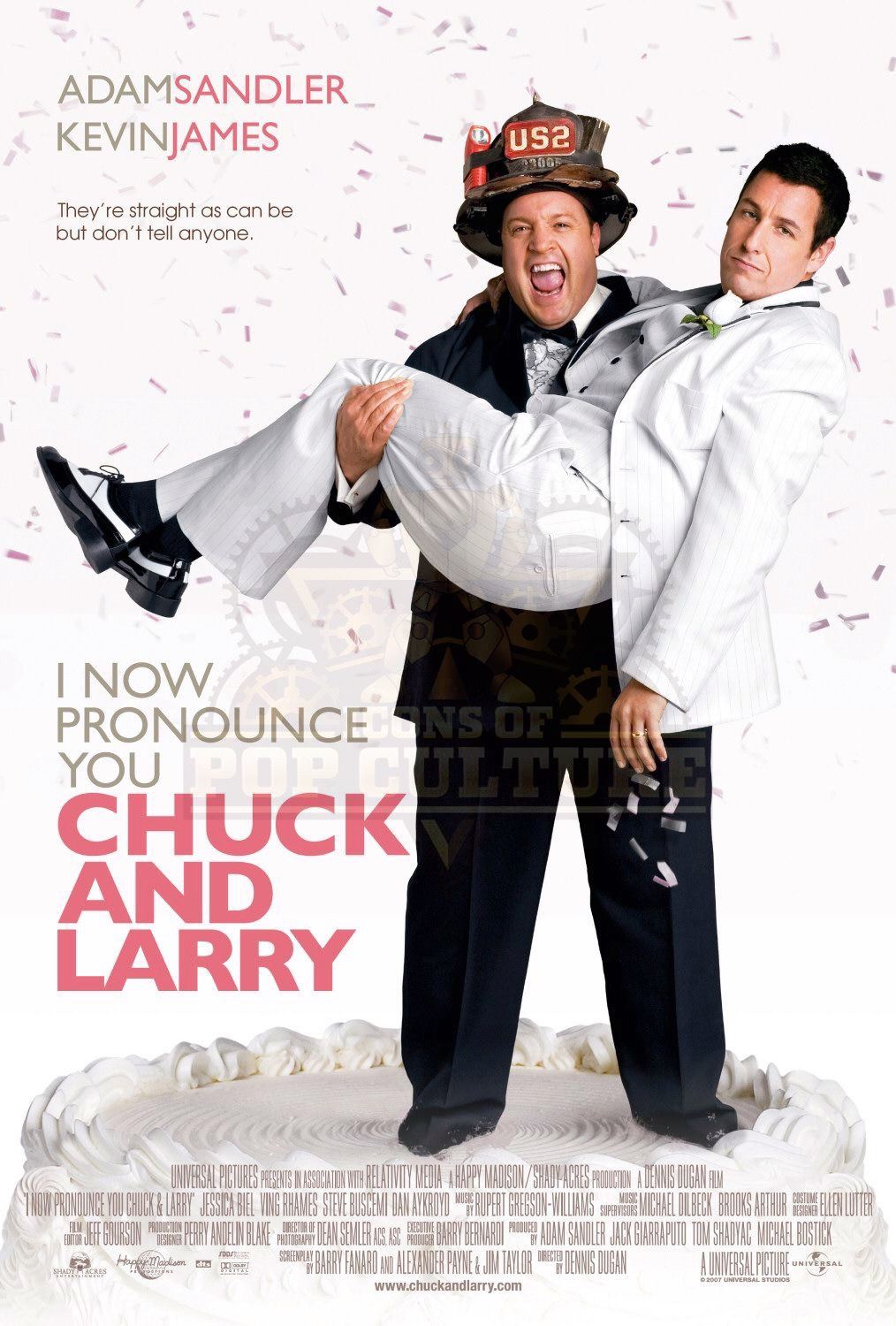 I Now Pronounce You Chuck & Larry – Poker Set Crew Gift – V413