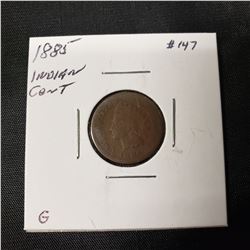 1885 Indian Head  Cent