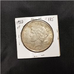 1922 Peace  Dollar