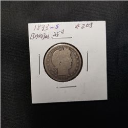 1893-S Barber Quarter