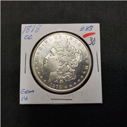 1878-CC Morgan Dollar