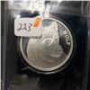 Image 1 : Wolf Head 1 Oz Silver