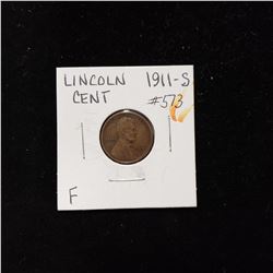 1911 S Lincoln Cent