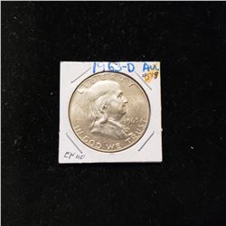 1963-D Franklin Head al Dollar