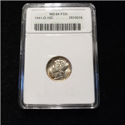 1941-D Mercury Dime