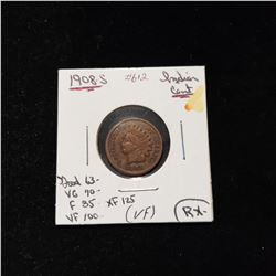 1908-S Indian Cent