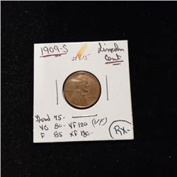 1909-S  Lincoln Cent