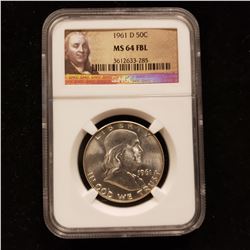 1961-D Franklin Head Half Dollar