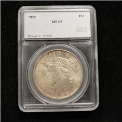 1922 Peace  Dollar