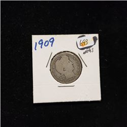 1909 Barber Quarter