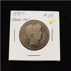 1898-O Barber Head Half