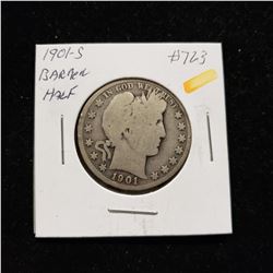 1901-S Barber Head Half