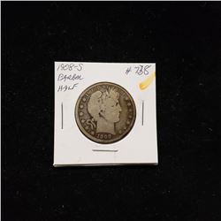 1908-S Barber Head Half