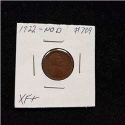 1922 No D Lincoln Cent