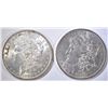 Image 1 : 1884-O & 85 CH BU MORGAN DOLLARS