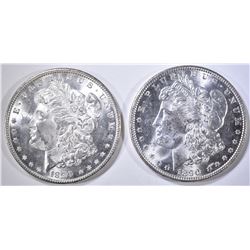 2-1890 MORGAN DOLLARS, CH BU