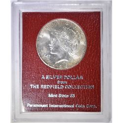 1926-S PEACE DOLLAR REDFIELD HOARD GEM BU