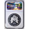 Image 4 : 1999 AMERICAN SILVER EAGLE, NGC PF-69 ULTRA CAMEO