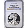 Image 1 : 2000 AMERICAN SILVER EAGLE, NGC PF-69 ULTRA CAMEO