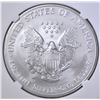 Image 3 : 2006-W AMERICAN SILVER EAGLE, NGC MS-69