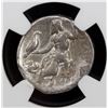 Image 2 : MACEDONIAN KINGDOM: Alexander III, the Great, 336-323 BC, AR drachm, ND. NGC F