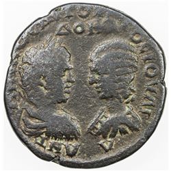 ROMAN EMPIRE: Caracalla, 198-217 AD, AE 25 (10.41g), Marcianopolis, Moesia Inferior. F