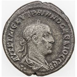 ROMAN EMPIRE: Trajan Decius, 249-251 AD, BI tetradrachm (10.49g), Antioch, Syria. F-VF