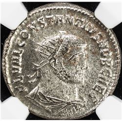 ROMAN EMPIRE: Constantius I, as caesar, 293-306, AE antoniinianus (4.97g), Antioch (293-294). NGC MS