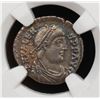 Image 1 : ROMAN EMPIRE: Valens, 364-378 AD, AR siliqua (1.92g), ND (368-75 AD). NGC EF