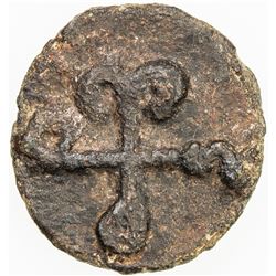 BYZANTINE EMPIRE: Constantine VII & Romanos I, 920-944, AE follis (2.44g), Cherson. F