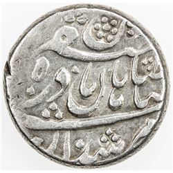 AFSHARID: Shahrukh, viceroy, 1739-1747, AR rupi (11.56g), Herat, ND. VF