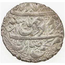 ZAND: Karim Khan, 1753-1779, AR abbasi, Kashan, AH1177. EF