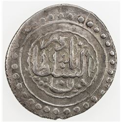 GANJA: Shah Verdi Khan, 1747-1760, AR abbasi (4.57g), Ganja, AH"1155". EF