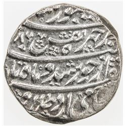 DURRANI: Taimur Shah, 1772-1793, AR rupee, Peshawar, AH1186 year one. VF-EF