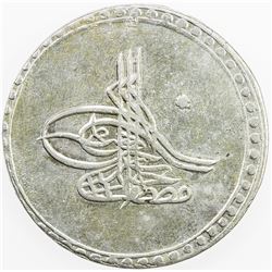 TURKEY: Mustafa III, 1757-1774, AR piastre, AH1171 year 3. EF