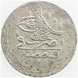 TURKEY: Abdul Hamid I, 1774-1789, BI 20 para, AH 1187 year 1. VF