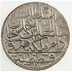 TURKEY: Abdul Hamid I, 1774-1789, BI zolota, AH 1187 year 2. EF