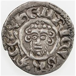 ENGLAND: John, 1199-1216, AR penny (1.43g), London mint. VF
