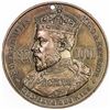 Image 1 : GREAT BRITAIN: AE medal (14.52g), 1902. AU