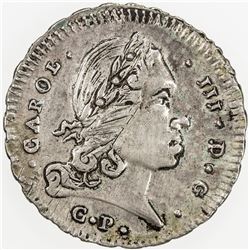 ITALIAN STATES: SICILY: Carlo III, 1720-1734, AR 3 tari, 1732. VF-EF