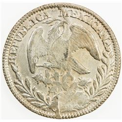 MEXICO: Republic, AR 8 reales, 1843-Do (possible overdate?), KM-377.4, assayer RM, EF, S