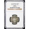 Image 3 : MEXICO: AR peso, Oaxaca, 1915. NGC MS64