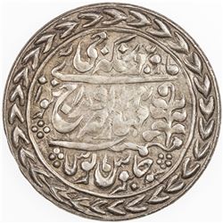 JAIPUR: Madho Singh II, 1880-1922, AR nazarana rupee (11.36g), Sawai Jaipur, 1903 year 24. EF