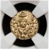 Image 1 : MADRAS PRESIDENCY: British Colony, AV pagoda, ND (1740-1807). NGC MS62