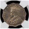 Image 1 : BRITISH INDIA: George V, 1910-1936, 1 anna, 1936(b). NGC MS64