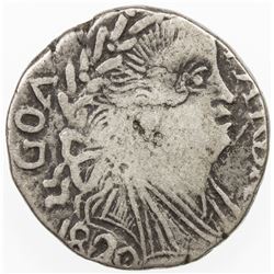 PORTUGUESE INDIA: GOA: Joao VI, 1816-1826, AR pardao (5.38g), 1820. F