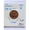 Image 1 : 1972 Canada 1 Cent PROOF LIKE High Grade Coin