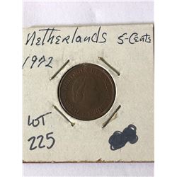 1972 Netherlands 5 Cents in MS High Grade