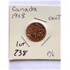 Image 1 : 1968 Canada 1 Cent in PROOF LIKE High Grade